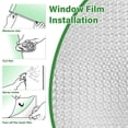 thumbnail image 6 of Window Privacy Film, 3D Self-Adhesive Static Cling No Glue Window Glass Door Covering Sticker Decals Decor for Home Office, 6 of 7