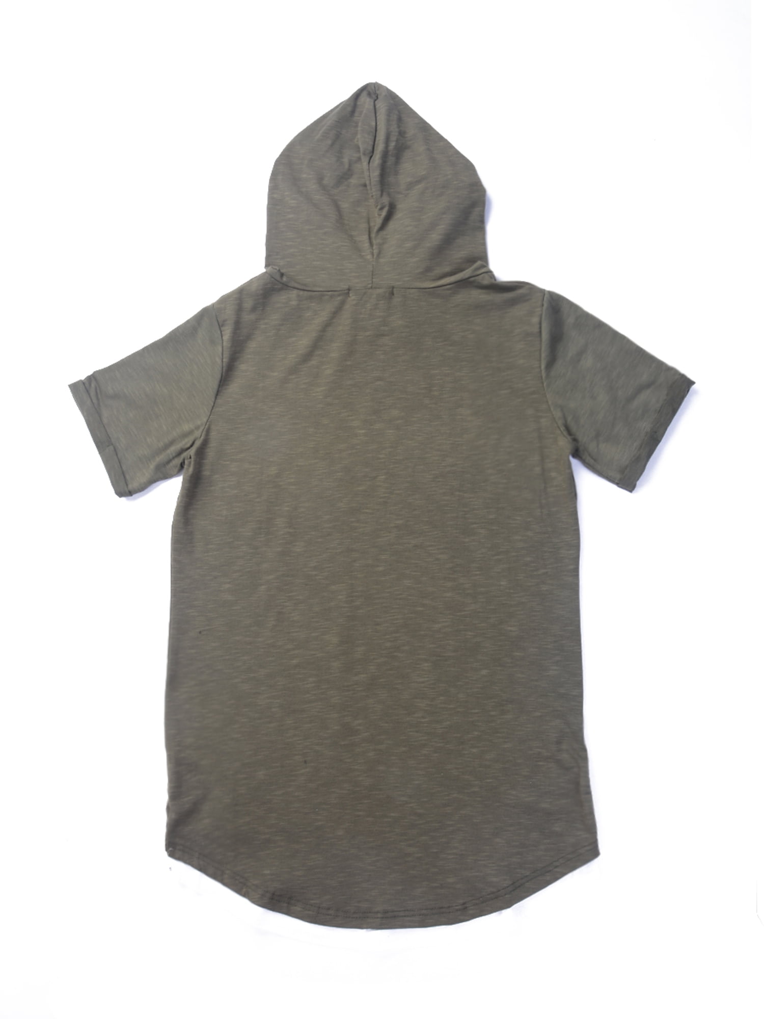 Alalaso Breastfeeding Hoodie Hooded Shirt for Men Baggy Midweight