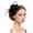 Black, variant on Linfrsh Fascinator Hats for Women Party Hat Vintage Hat Feather Headband for Cocktail Wedding Pink,One Size