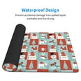 thumbnail image 3 of Naloa Warm Christmas Memories Gaming Mouse Pad Large Mouse Mat Long Extended Desk Pad Non-Slip Rubber Mice Pads Stitched Edges Thin Pad (16x29.5 Inch), 3 of 8