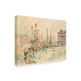 thumbnail image 2 of Trademark Fine Art 'Venice Harbor' Canvas Art by Paul Signac, 2 of 4