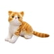 thumbnail image 3 of encantador Juguetes de peluche Muñeca Accesorios hechos a mano Artesanía Cojín respetuoso con la piel Almohada de peluche Adorno Simulación , NARANJA, 3 of 8