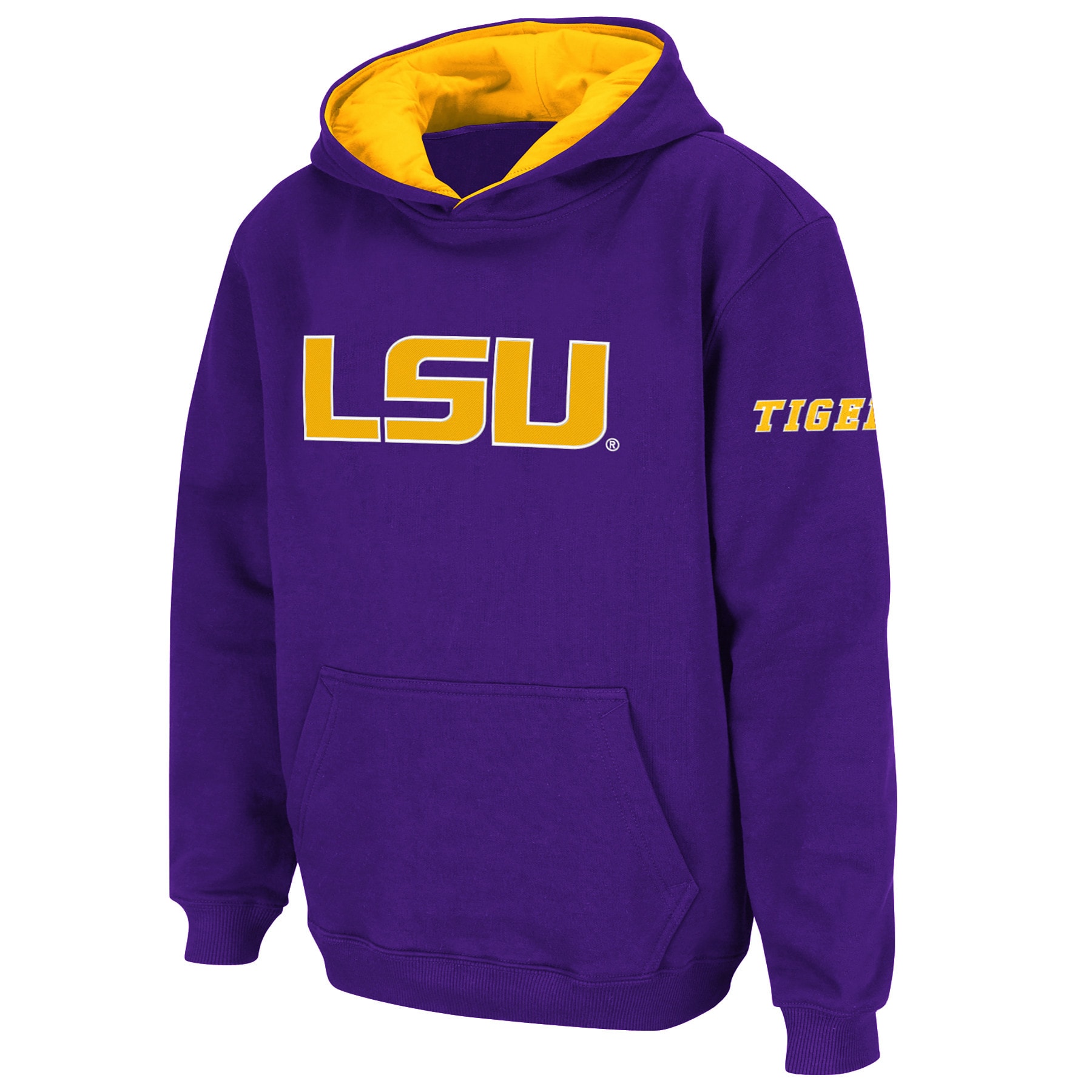 black lsu hoodie