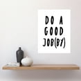 thumbnail image 2 of Funny Bathroom Toilet Wall Art Scottish Do A Good Jobby Large Wall Art Poster Print Thick Paper 18X24 Inch, 2 of 5