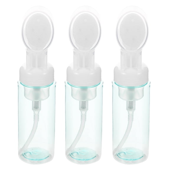 BESTYASH Durable Foaming Dispenser, Light Green, Plastic, Press Type, Multi-Use, 3Pcs