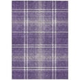 thumbnail image 2 of Addison Rugs Chantille Indoor/Outdoor Transitional Plaid Purple Washable Rectangle Rug, 8' x 10', 2 of 6