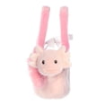 thumbnail image 3 of Aurora - Small Pink Eco Nation - 8" Axolotl - Responsibly Made Stuffed Animal, 3 of 5