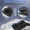thumbnail image 4 of Funda protectora de silicona para el mando de PlayStation 5: funda antideslizante y resistente al sudor para el mando de PS5, 4 of 9