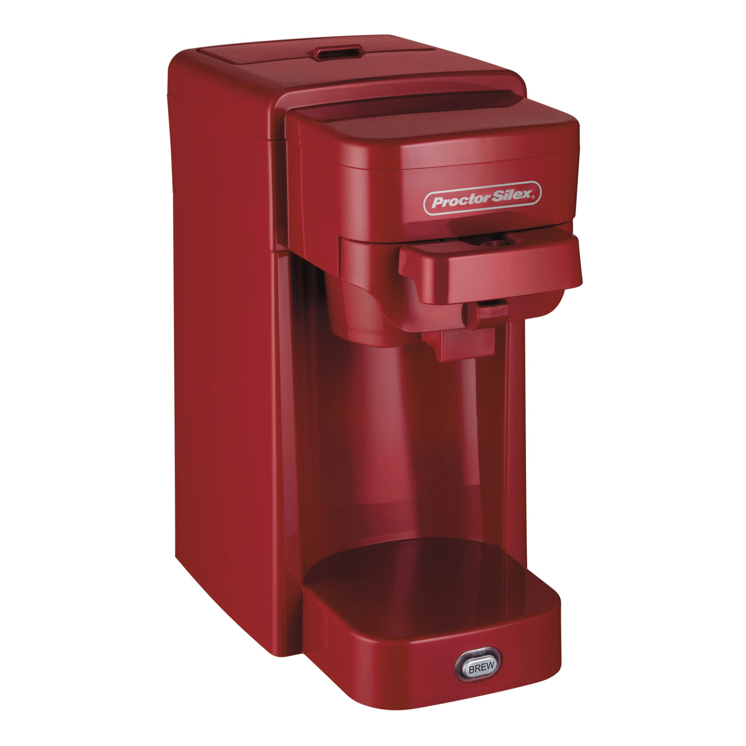 4 Cup Coffee Maker (red) - Model 48133 - Proctor-Silex