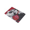 thumbnail image 2 of CADecor Floral Skull Door Mat Home Decor, Day of Death Sugar Skull Indoor Outdoor Entrance Doormat 23.6x15.7 Inches, 2 of 2