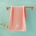 thumbnail image 5 of FEOLGEHLY 8x20 inch Hand Towels for Bathroom, 100% Cotton Household Bath Hand Towels for Kid, Quicker to Dry, Lightweight and Highly Absorbent Face Towels for Kitchen Travel, Pink, 5 of 8