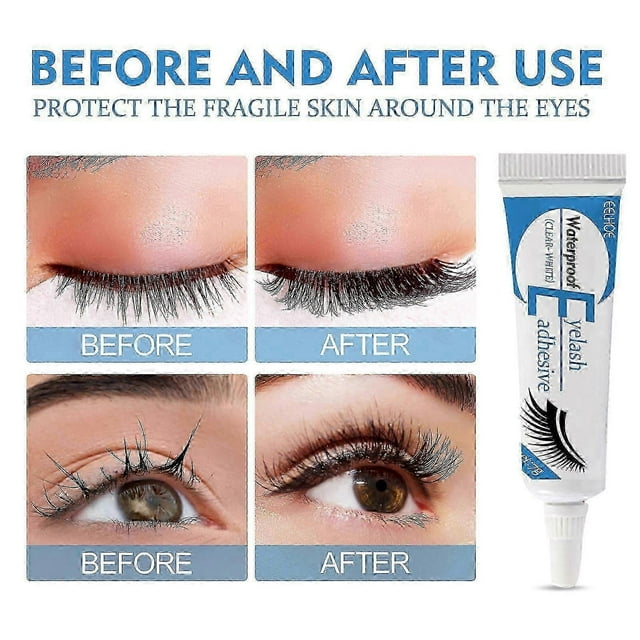 False Eyelashes Glue Mild Non-Irritating Lightweight Self-Adhesive False Eyelashes Glue Multi-Purpose Beauty B
