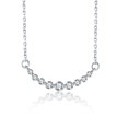 thumbnail image 1 of Chaîne de Clavicule Courbée Zircon Smile Choker, 1 of 5