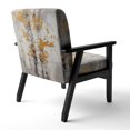 thumbnail image 5 of Designart "Tree Whispers Of Grey & Yellow I" Upholstered Floral & Botanical Accent Chair and Traditional Arm Chair - Multiple Color & Pattern, 5 of 7