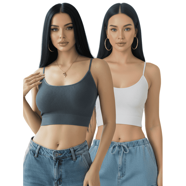 Set De 2 Top De Mujer Unitalla Deportivo O Casual Stretch