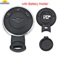 thumbnail image 1 of 3 Button Remote Key Blank Case Fob Replacement Shell For Bmw Mini Cooper R56 With Battery Holder, 1 of 1