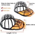 thumbnail image 3 of Keps tvättbur för tvätt av basebollkepsar, kepstvätt och hatt rengöringsställ för förvaring i garderoben, 3 of 5