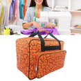 thumbnail image 3 of Langgg Sac de Rangement Multifonction pour Machine à Coudre Accessoires d'Artisanat Support d'Outils Poche de Rangement de Voyage Housse Anti-Poussière Support de Sac à Main Orange, 3 of 8