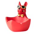 thumbnail image 1 of Cenicero con forma de animal, organizador para fumar, porta cigarrillos, manualidades, decoración, regalo rojo, 1 of 6