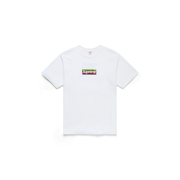 Supreme Men's Los Angeles Fire Relief Box Logo Tee White, from StockX
