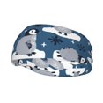 thumbnail image 2 of Goofa Snow Penguin Pattern Sweatbands Sports Headband for Men & Women,Moisture Wicking Athletic headband,Breathable Sweatband,Sports accessories,Workout gear, 2 of 9