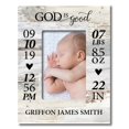 thumbnail image 1 of Birth Announcement Photo Frames for Boys - God Is Good, 1 of 3