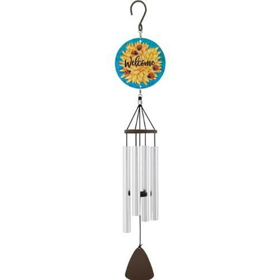 Ladybug Life Wind Chime Outdoor Garden Windchimes 27 Inches New
