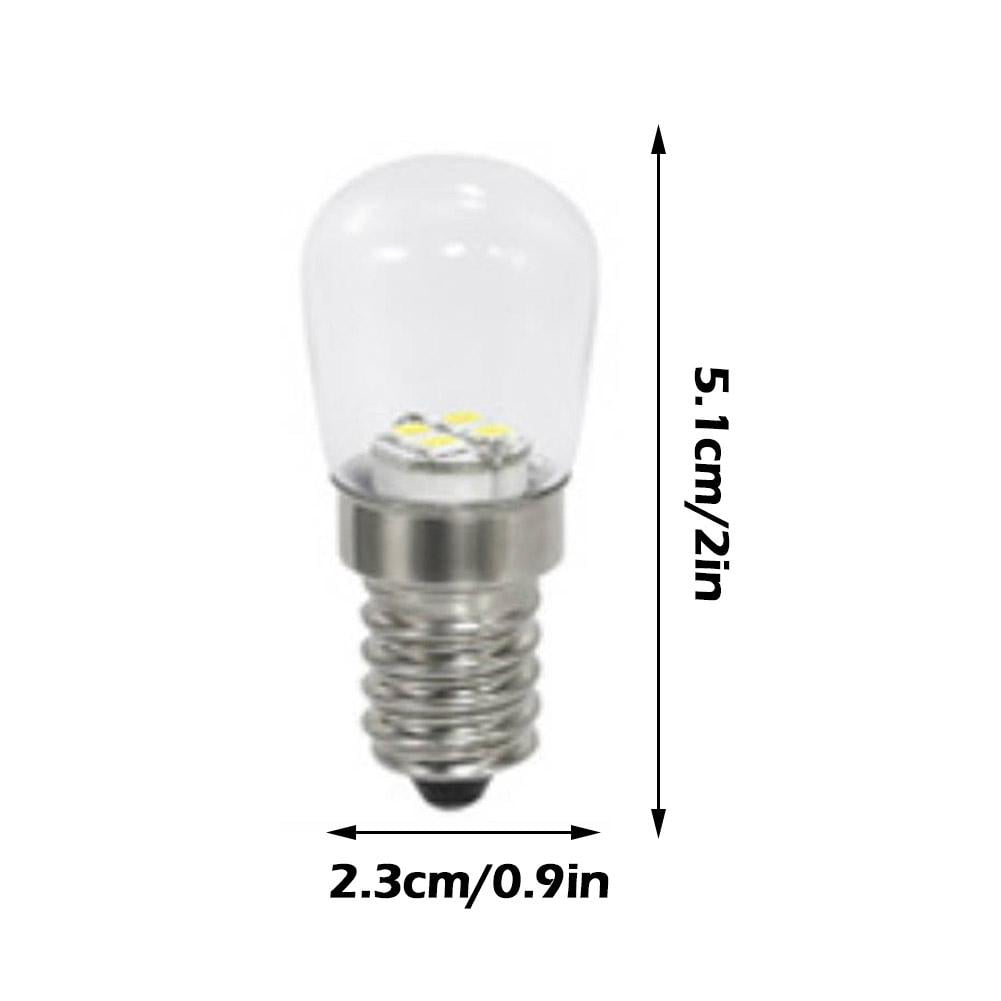 E14 Fridge Bulb LED Pygmy Small Screw Daylight White Bead US Lamp NEW - Walmart.com