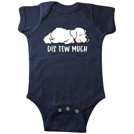 

Inktastic Napping Dis Tew Much Great Pyrenees Gift Baby Boy or Baby Girl Bodysuit
