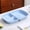 Blue, variant on Natural Wheat Straw 3‑Compartment Divided Meal‑Prep Plate, BPA‑Free Reusable Stackable Portion‑Control Serving Tray with Anti‑Slip Base for Home Kitchen, Office, Picnic Travel and Daily Use