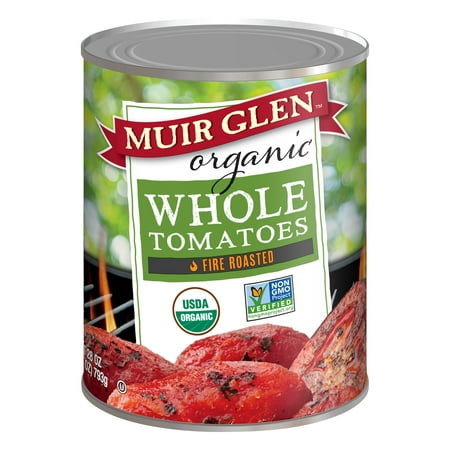 (6 Pack) Muir Glen Organic Whole Fire Roasted Tomatoes, 28