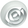 thumbnail image 3 of 12 Inch [Neck Size] Round Ceiling Diffuser for Malls Airports Offices Duct Ventilation Circular HVAC Register Deflector Aluminium White Roofing Soffit Exhaust Gable Grille Round Air Vent Cover, 3 of 4