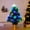 B, variant on Pre Lit Christmas Tree,Table Top Christmas Tree Fiber Optic Christmas Tree, Artificial Mini Christmas Tree, Tabletop Small Xmas Tree with Stars for Indoor and Outdoor Holiday Home Decorations