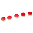 thumbnail image 4 of EeaseCA 5pcs Saxophone Finger Buttons Repair Parts Saxophone Replacement Musical Instrument Accessory Decor DIY (Red and Gold), 4 of 7