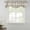 Beige, variant on Beige Black Boho Tie Up Valance Curtains for Windows, Kitchen Curtains Window Treatments, Vintage Ethnic Tribe Abstract Art Short Window Shades Valances for Bedroom Bathroom Cafe 54"x18"