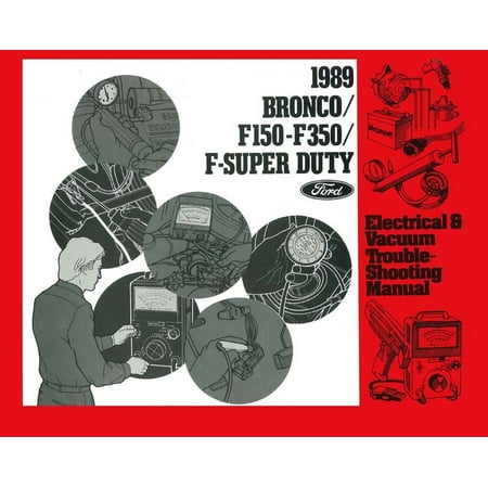 Trucks Factory Shop Repair Manual Bishko OEM Repair Maintenance Shop Manual Loose Leaf for Ford Truck F150-350 - Evtm 1989 ()