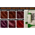 thumbnail image 2 of FLAME RED HENNA HAIR DYE CREAM-COLOR GRAY HAIR IN MINUTES-NSH SERIES-1 KIT, 2 of 3