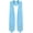 Light Blue, variant on CLERKMANS Unisex Shoulder Sashes, Black, 1 Pack