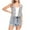 Silver, variant on Miqool Women's Sparkly Sequin Vest with Tassel Sleeveless Open Front Waistcoat Western Glitter Fringe Vest Cardigan Jacket for Disco Party Prom