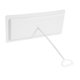 thumbnail image 1 of Accesorios de desodorante blanco Tapa de inodoro Aqua para sentadillas, 1 of 6