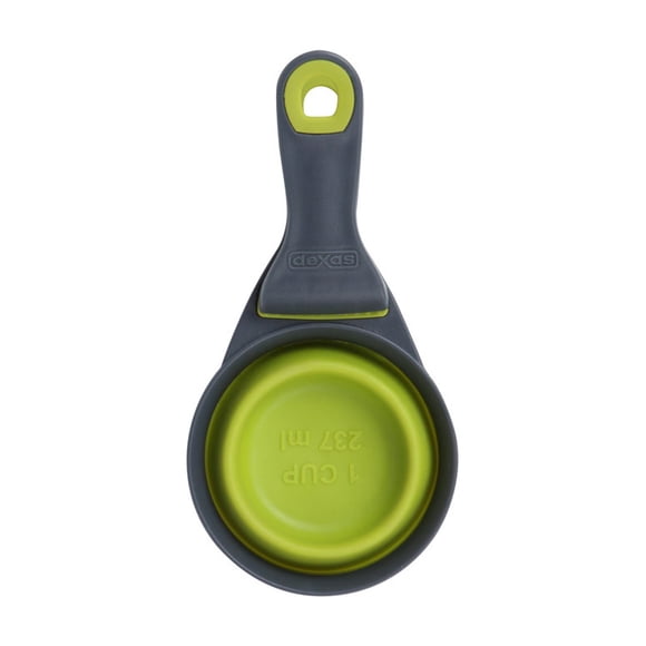 Dexas International Pet Dish PW660432383 Green; Dishwasher Safe; Collapses Flat For Storage