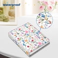 thumbnail image 5 of Fintie Photo Album 5x7 Photos - 52 Photos Small Mini Capacity Premium Vegan Leather Cover Photo Book, Portable Wallet Photo Album for Wedding Family Boys Girls Art Work, Flower Fantasy, 5 of 7