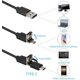 thumbnail image 3 of Endoscopio Android OTG Cámara de inspección por boroscopio con vídeo HD de serpiente impermeable de 5 m con cable de seguridad de 6 luces LED Adecuado para teléfonos inteligentes y computadoras Samsu, 3 of 5