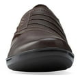 thumbnail image 5 of clarks women's everlay iris slip-on loafer, brown leather, 5 m us, 5 of 8