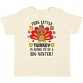 thumbnail image 3 of Inktastic This Little Turkey is Going to Be a Big Sister Girls Toddler T-Shirt, 3 of 5