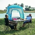 thumbnail image 6 of KingCamp Padded Chair with Cupholder, Cooler, and Pocket, Black (2 Pack), 6 of 12