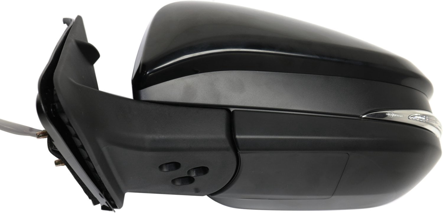 Mirror Compatible With 2014-2018 Toyota Highlander Left Driver Side Heated In-housing Signal Light Paintable Kool-Vue