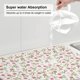 thumbnail image 5 of Fotbe Rose Flowers Alfombrilla de Secado para Cocina con Estampado, 18x24 Pulgadas, 5 of 7