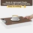 thumbnail image 7 of Plastic Clipboards1/ 2 Pack, A4 Clip Board 8.5x11 for Classroom, with Low Profile Clip, Office & School Supply ﻿, 7 of 7
