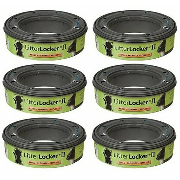 Litter Locker, Refill Cartridge, 6 Pack Refill